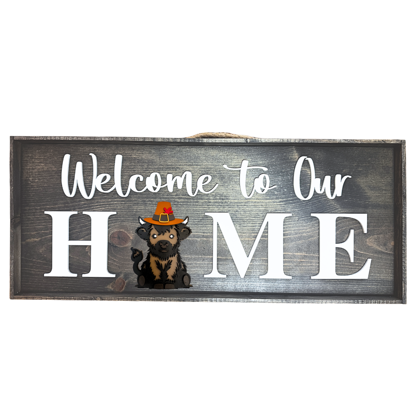 Highland Cow Thanksgiving - Magnet