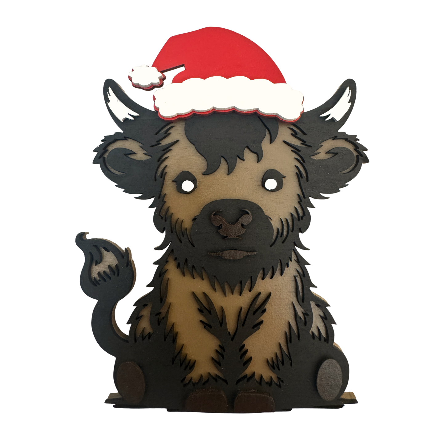 Highland Cow Christmas - Magnet