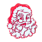 Vintage Santa - Magnet