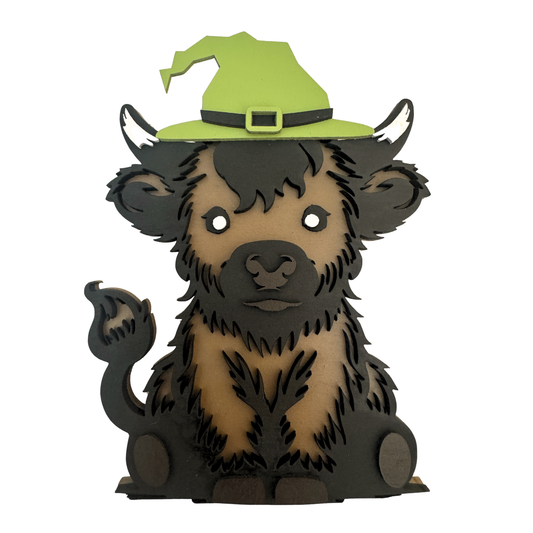 Highland Cow Halloween - Magnet
