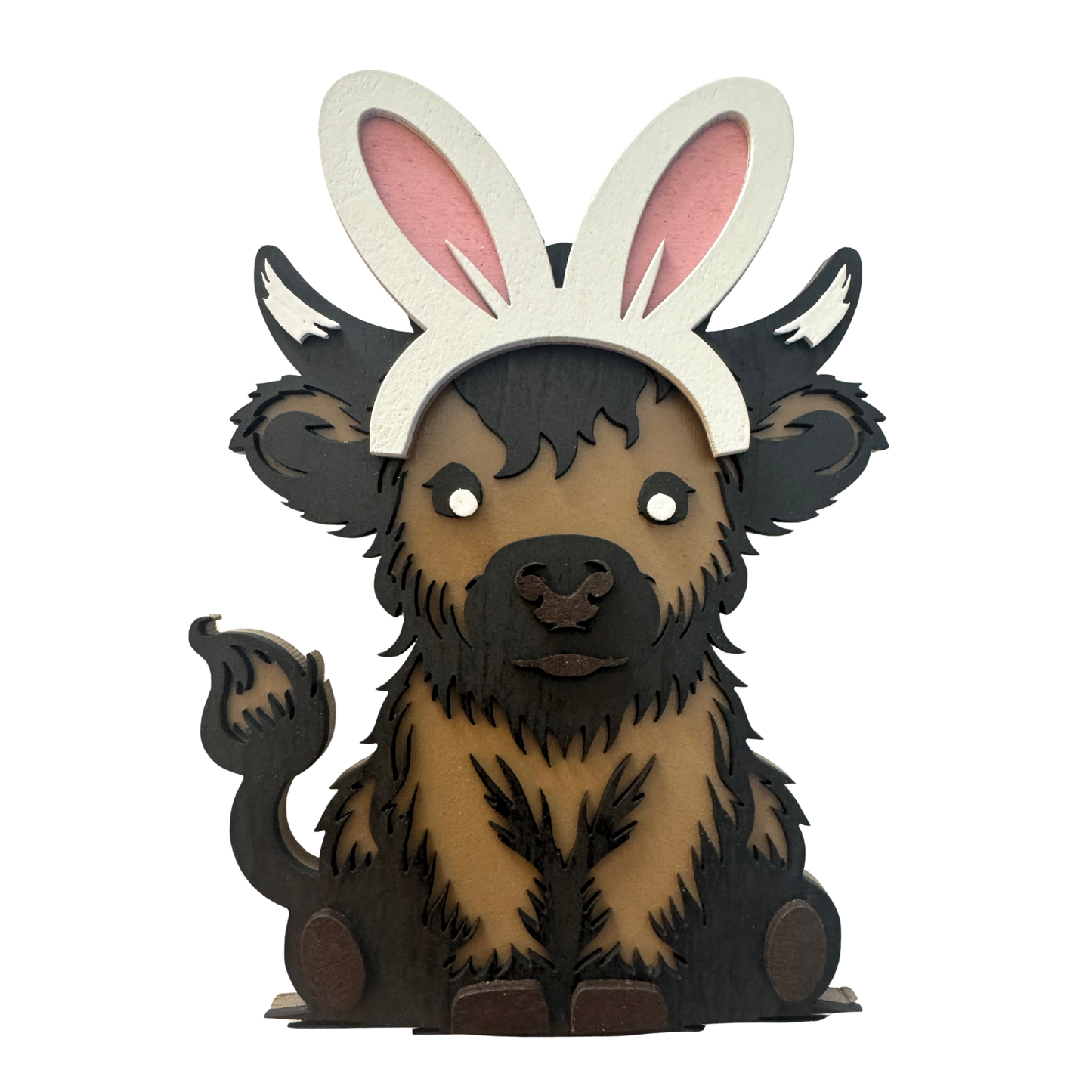 Highland Cow Easter - Magnet