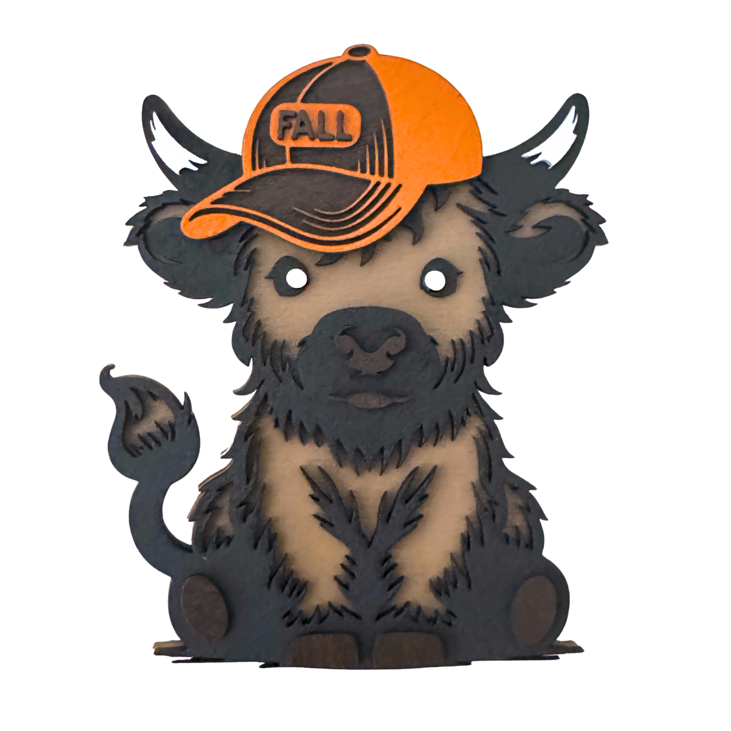 Highland Cow Fall - Magnet