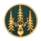 Deer Landscape - Magnet