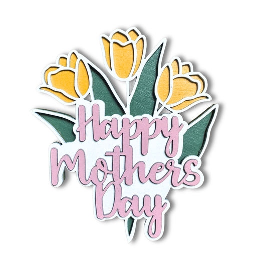 Mothers Day Flowers - Magnet