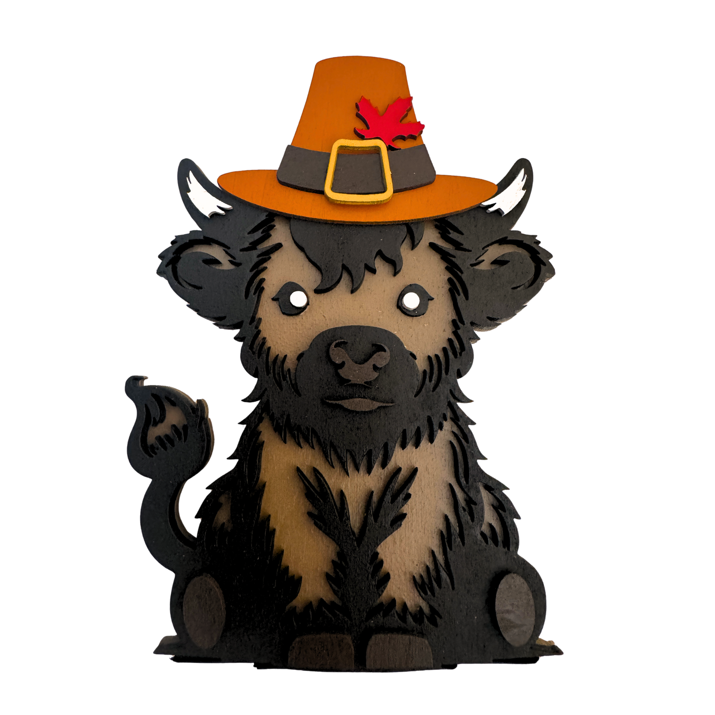 Highland Cow Thanksgiving - Magnet