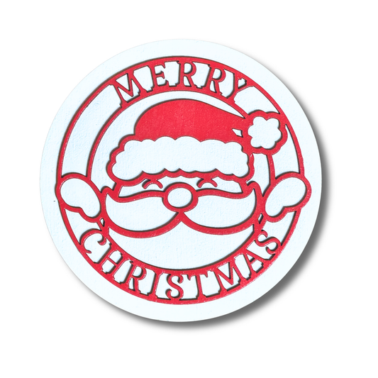 Merry Christmas Santa - Magnet