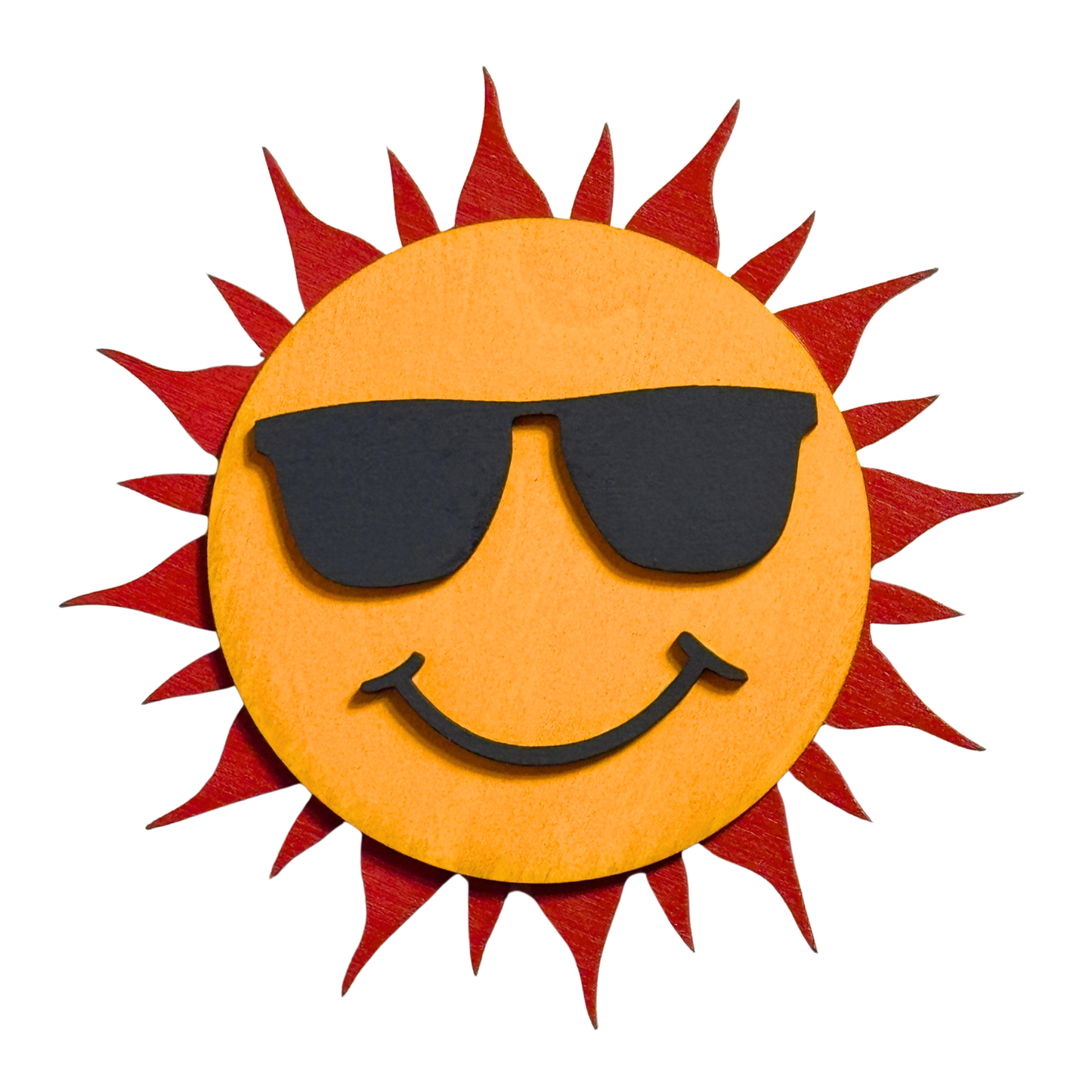 Sun With Sunglasses - Magnet