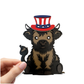Highland Cow 4th of July - Magnet