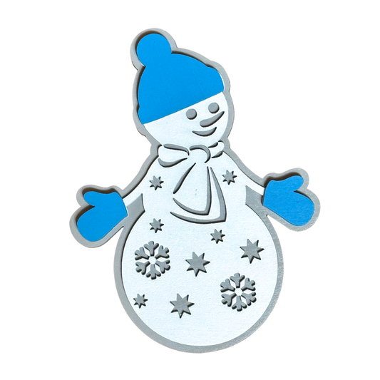 Snowman - Magnet (Color Choice)