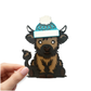 Highland Cow Winter - Magnet