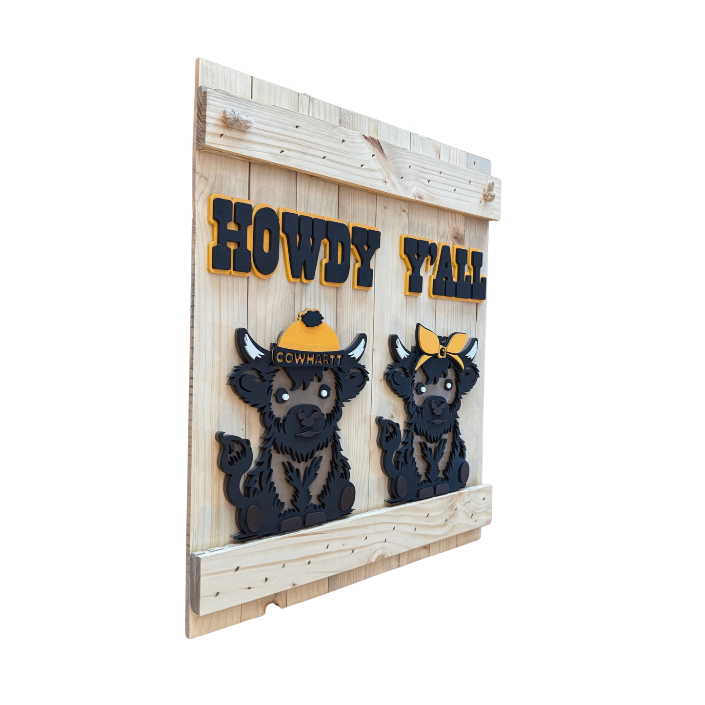 Howdy Y'All Cowhartt - Highland Cow