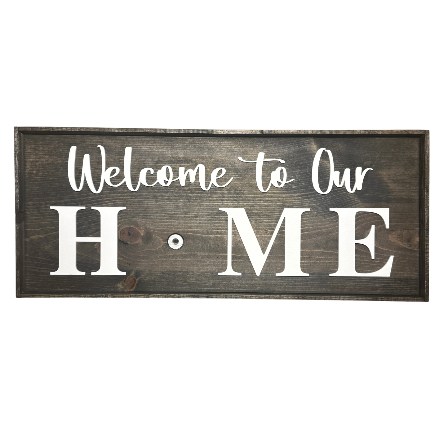 23 X 9 Interchangeable Home Sign - Ebony