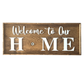 23 X 9 Interchangeable Home Sign - Standard