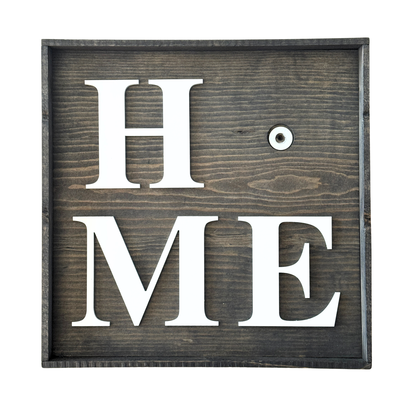 11 X 11 Interchangeable Home Sign - Ebony
