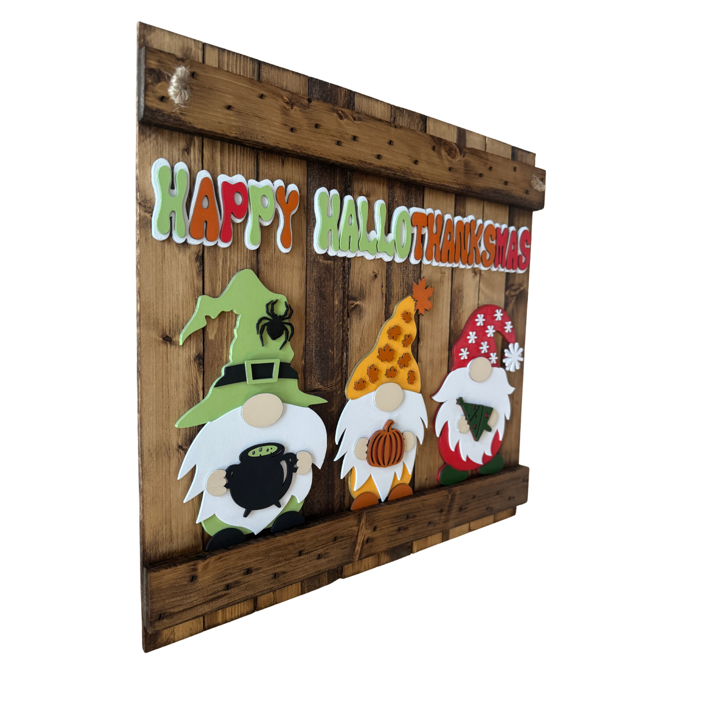 Happy Hallothanksmas - Gnome