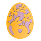 Easter Egg - Magnet (Color Choice)