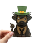 Highland Cow St. Patricks Day - Magnet
