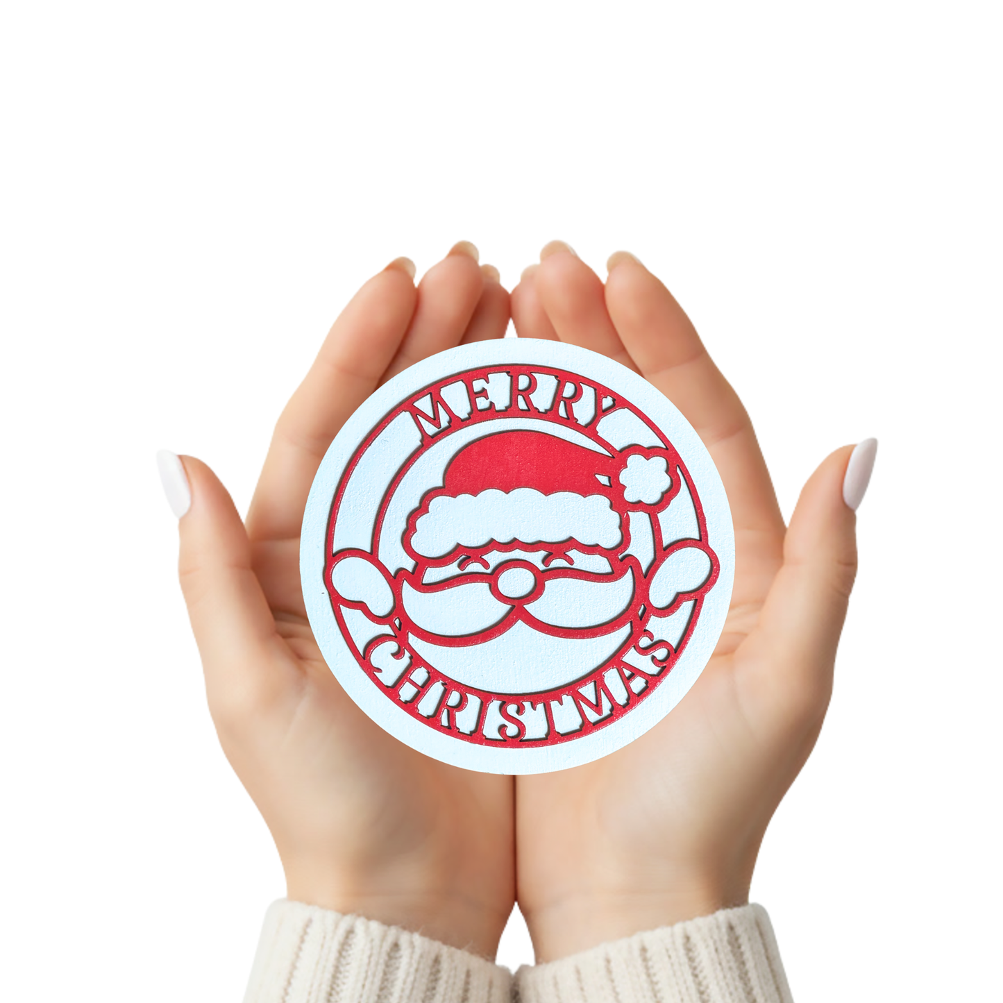 Merry Christmas Santa - Magnet