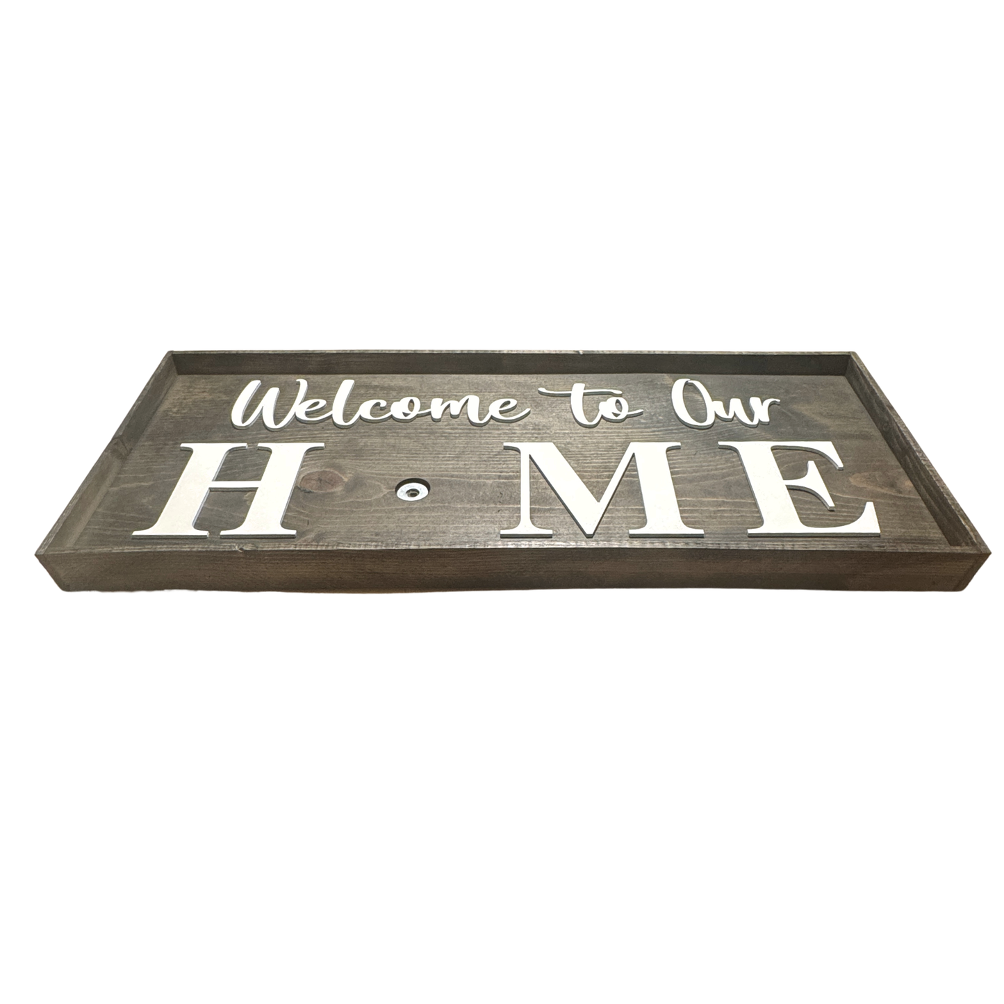 23 X 9 Interchangeable Home Sign - Ebony