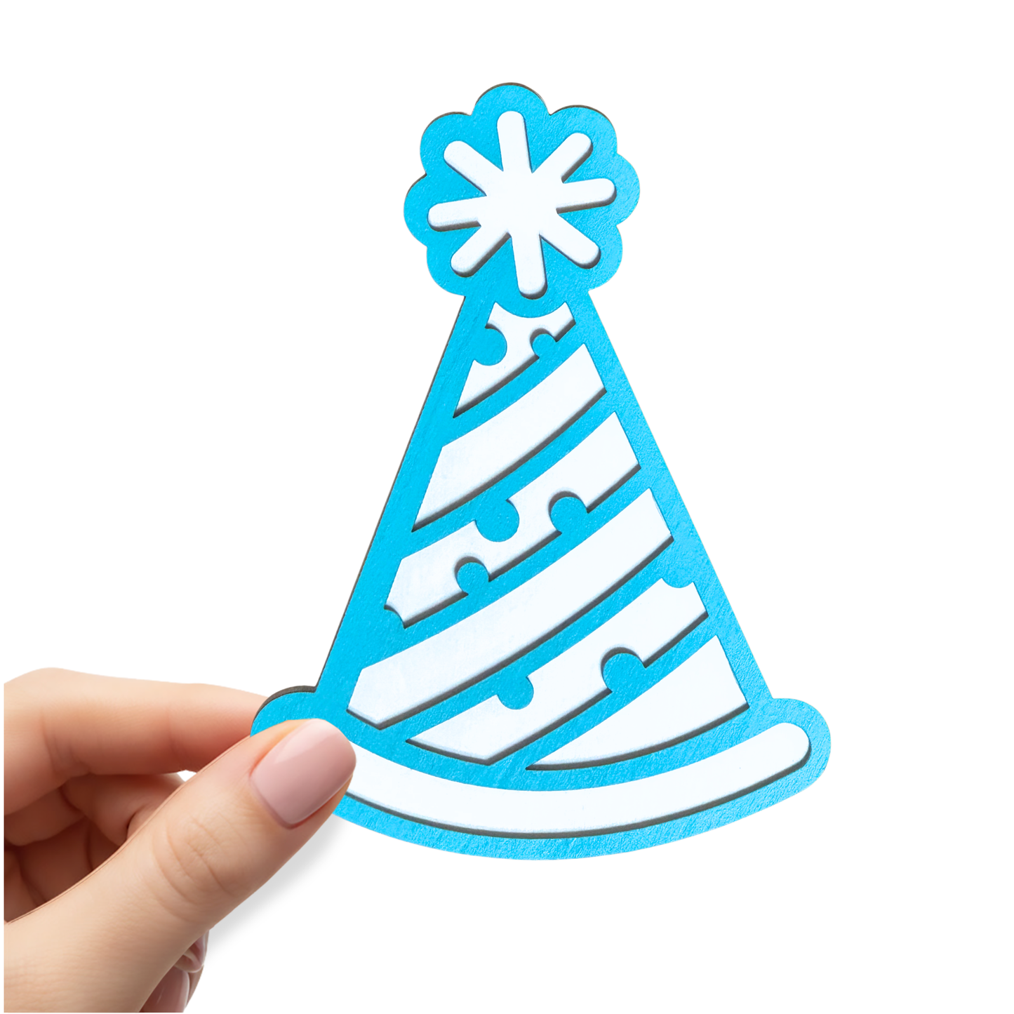 Party Hat - Magnet (Color Choice)