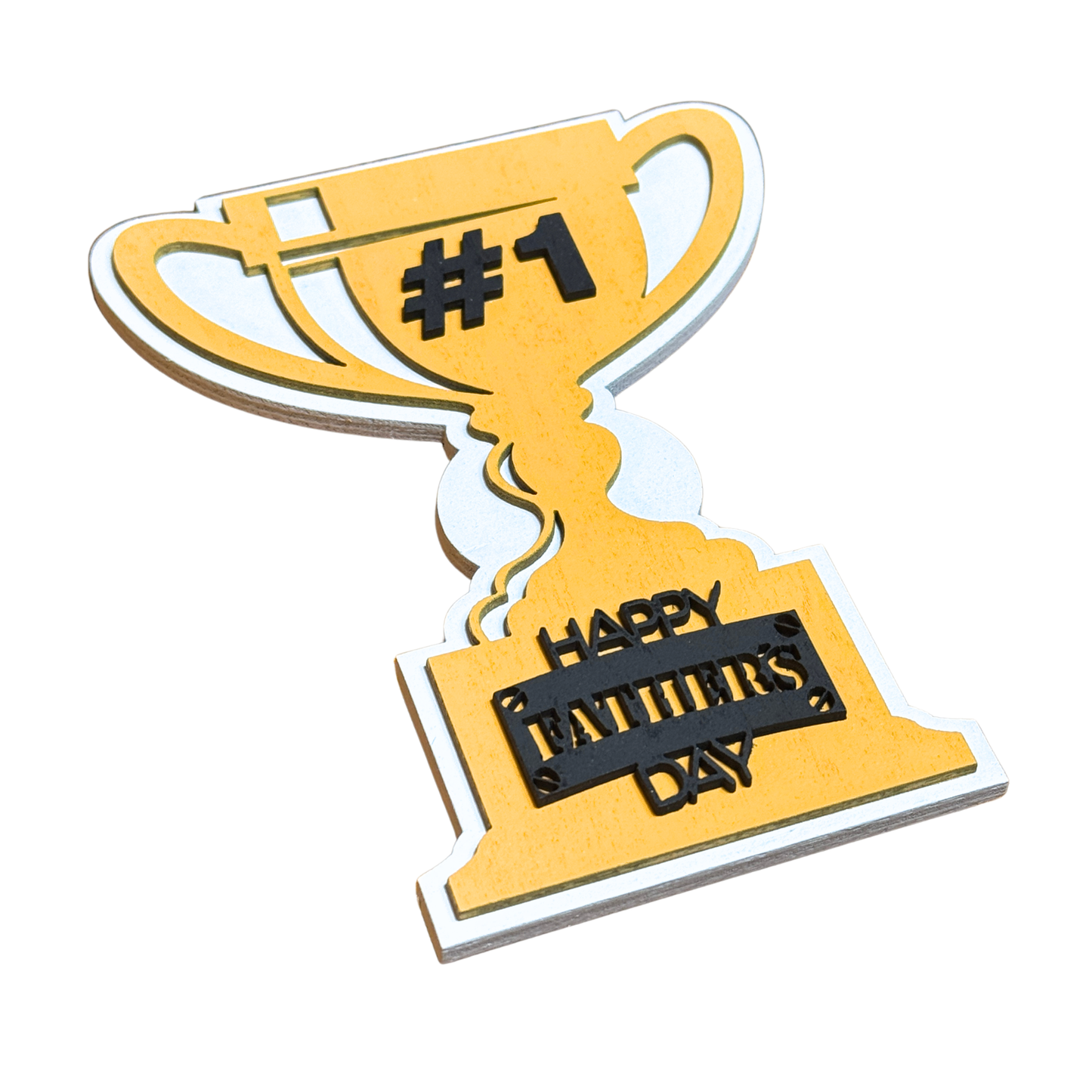 Fathers Day Trophy - Magnet