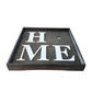 11 X 11 Interchangeable Home Sign - Ebony