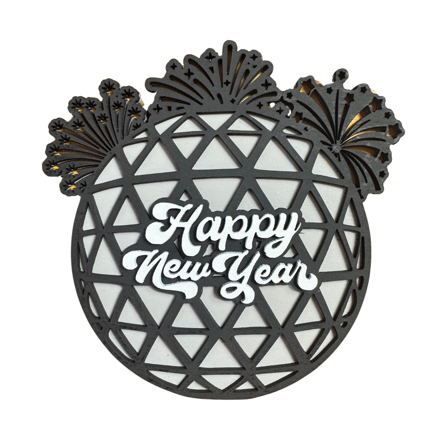 New Years Disco Ball - Magnet