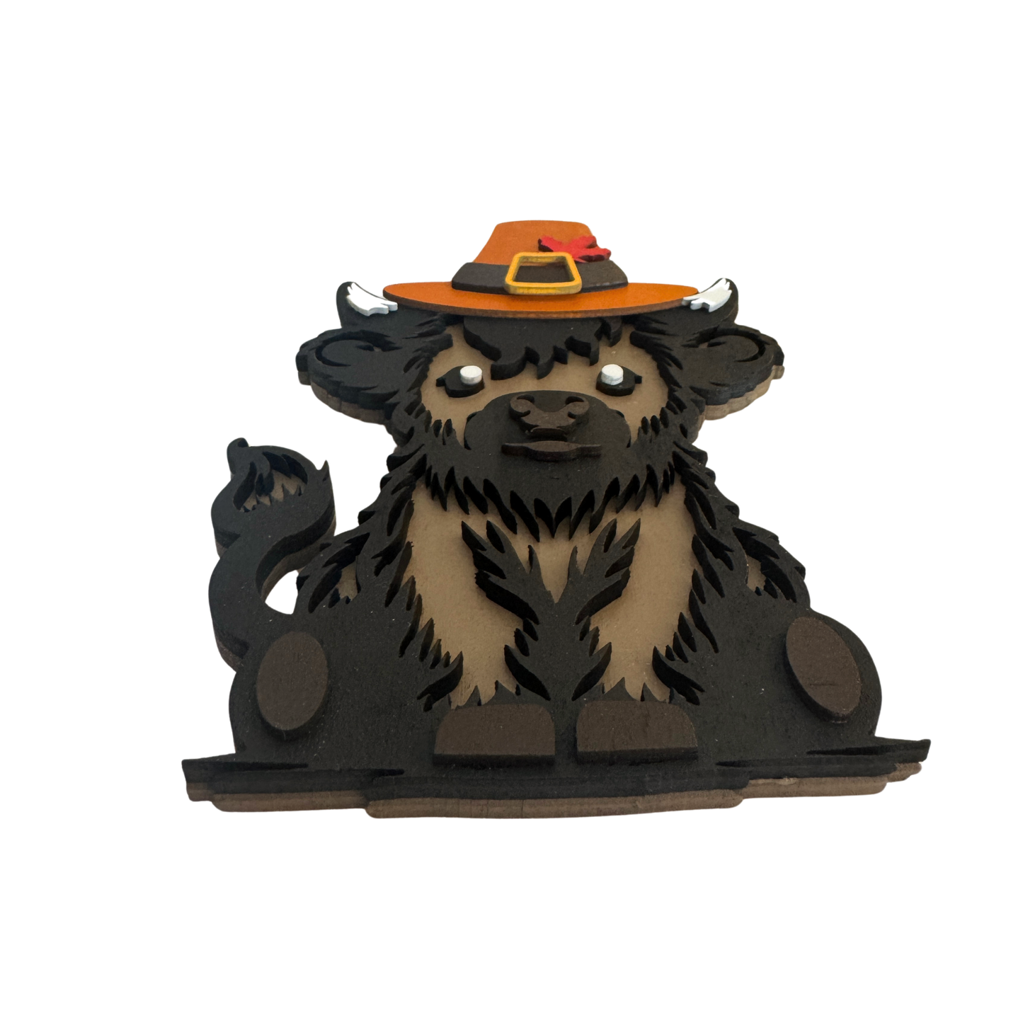 Highland Cow Thanksgiving - Magnet