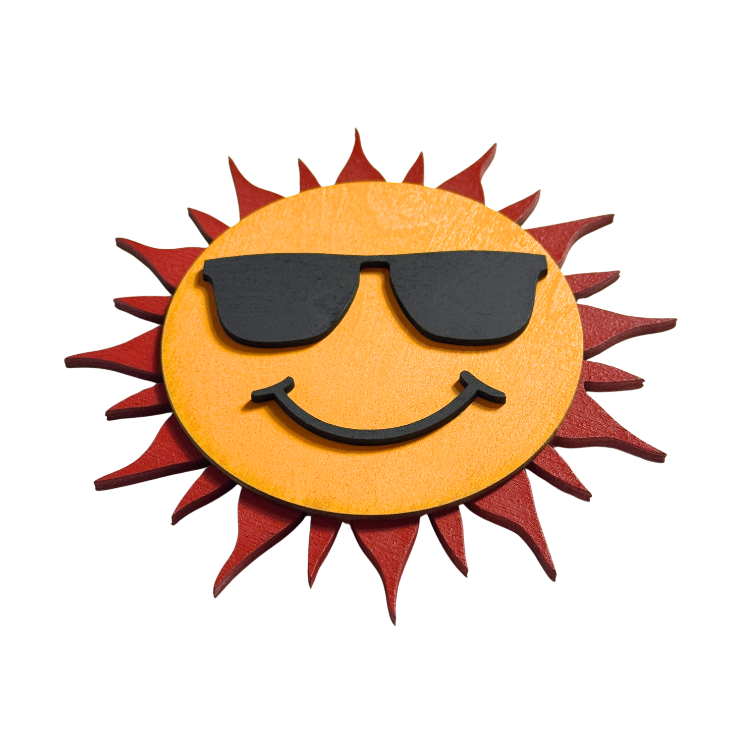 Sun With Sunglasses - Magnet