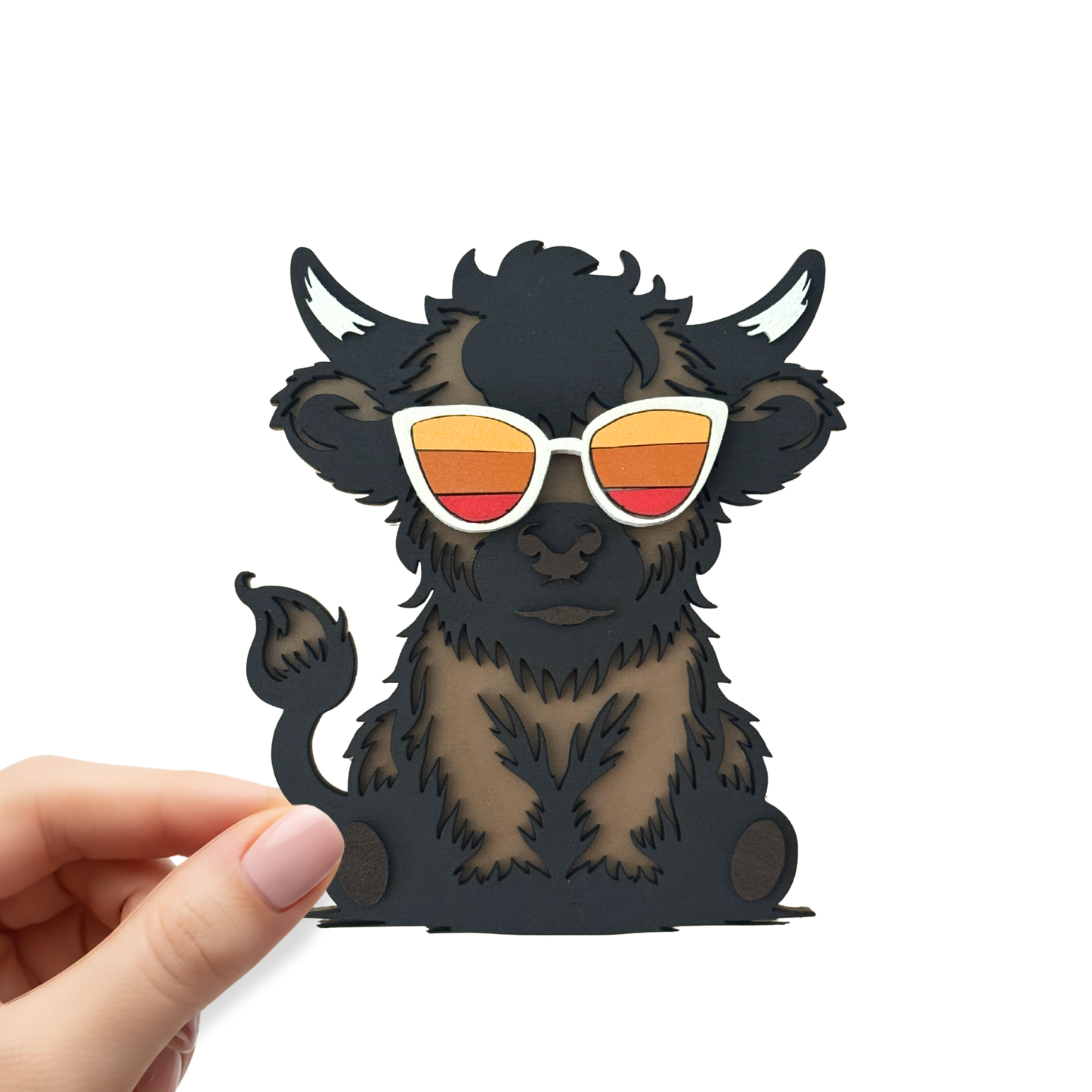 Highland Cow Sunglasses - Magnet