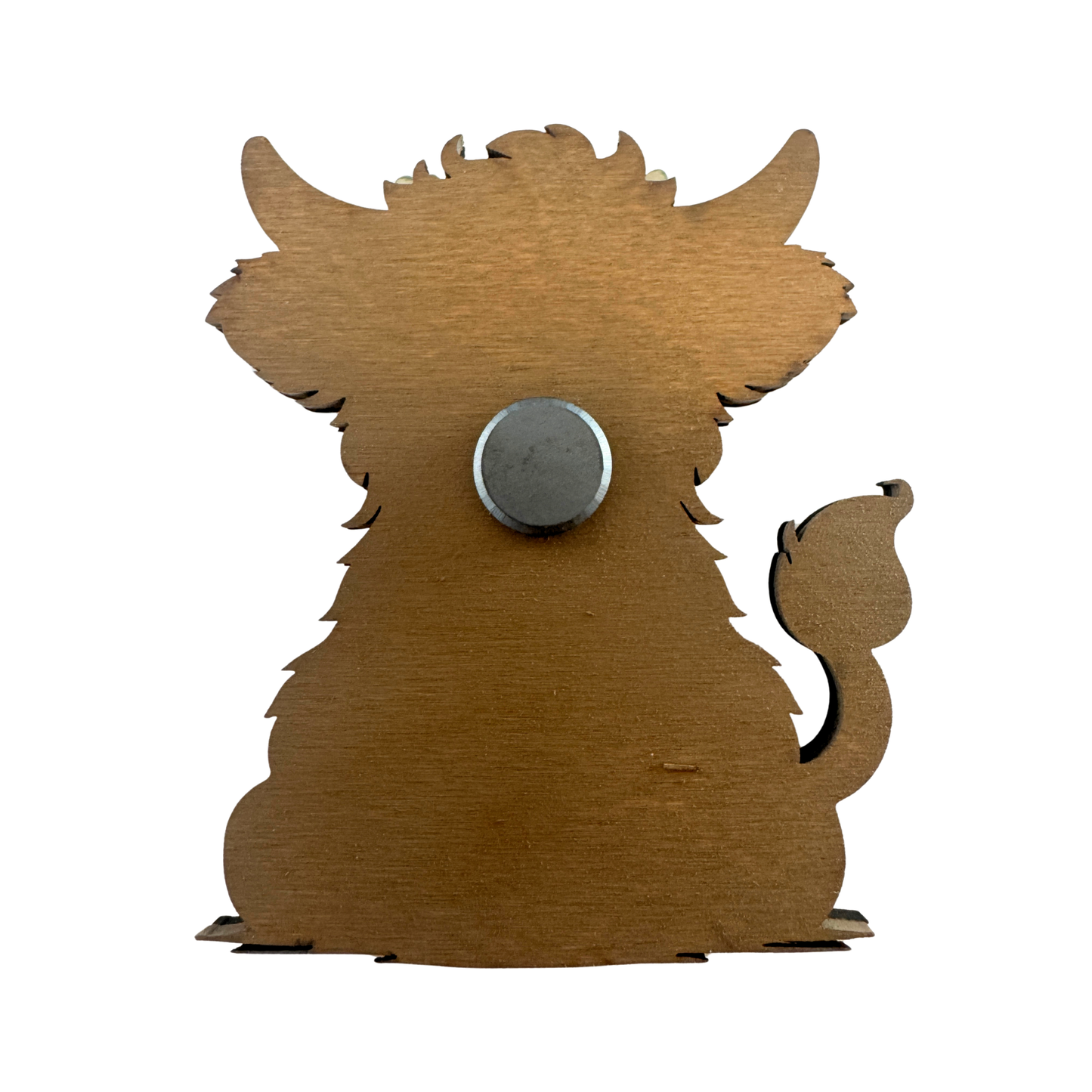 Highland Cow Floral - Magnet