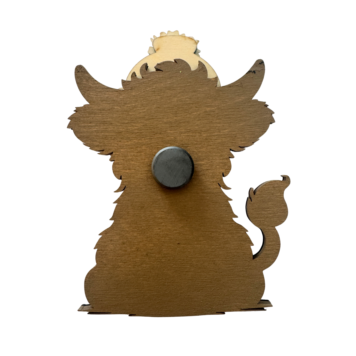 Highland Cow Winter - Magnet