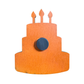 Birthday Cake - Magnet (Color Choice)
