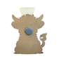 Highland Cow 4th of July - Magnet