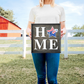 11 X 11 Interchangeable Home Sign - Ebony