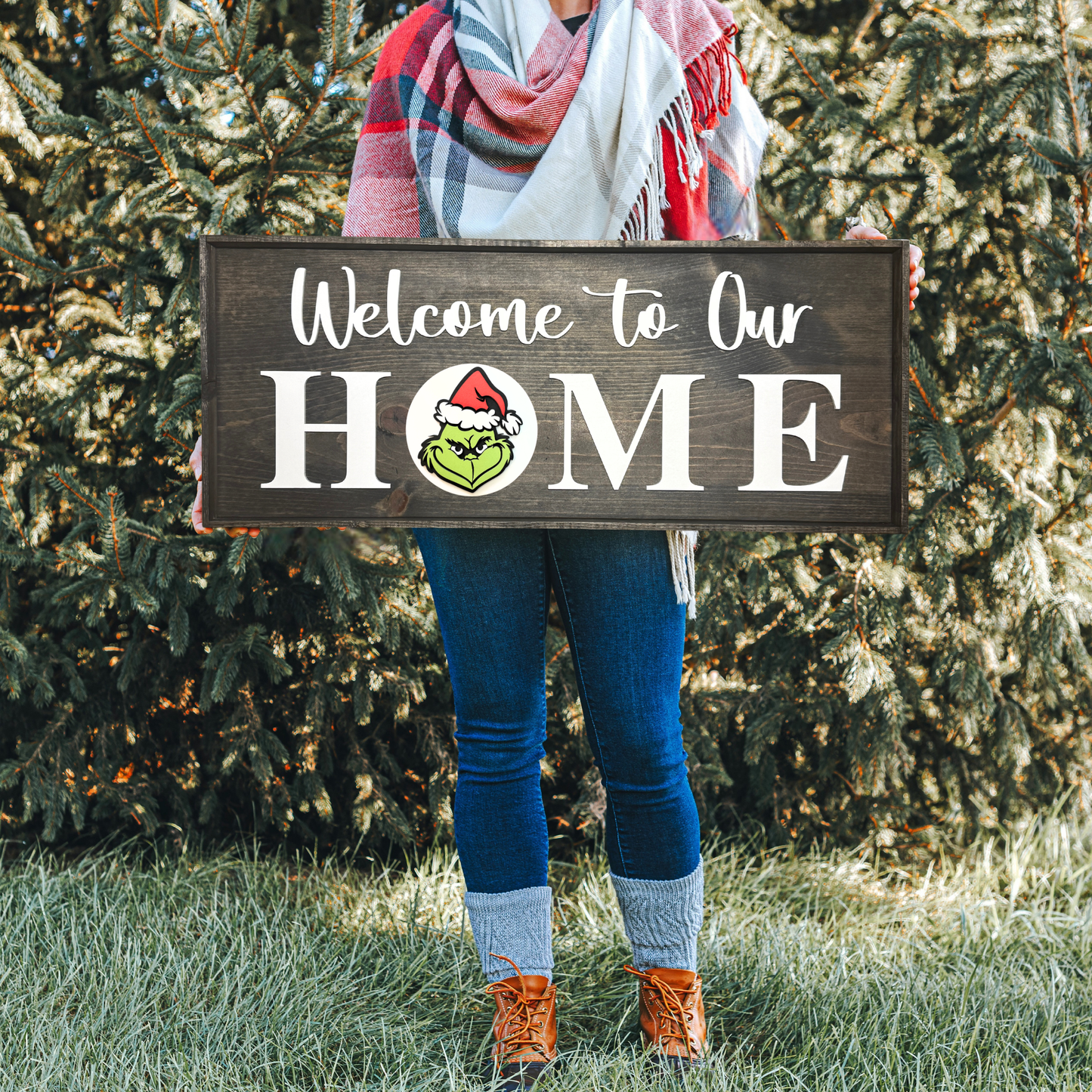 23 X 9 Interchangeable Home Sign - Ebony