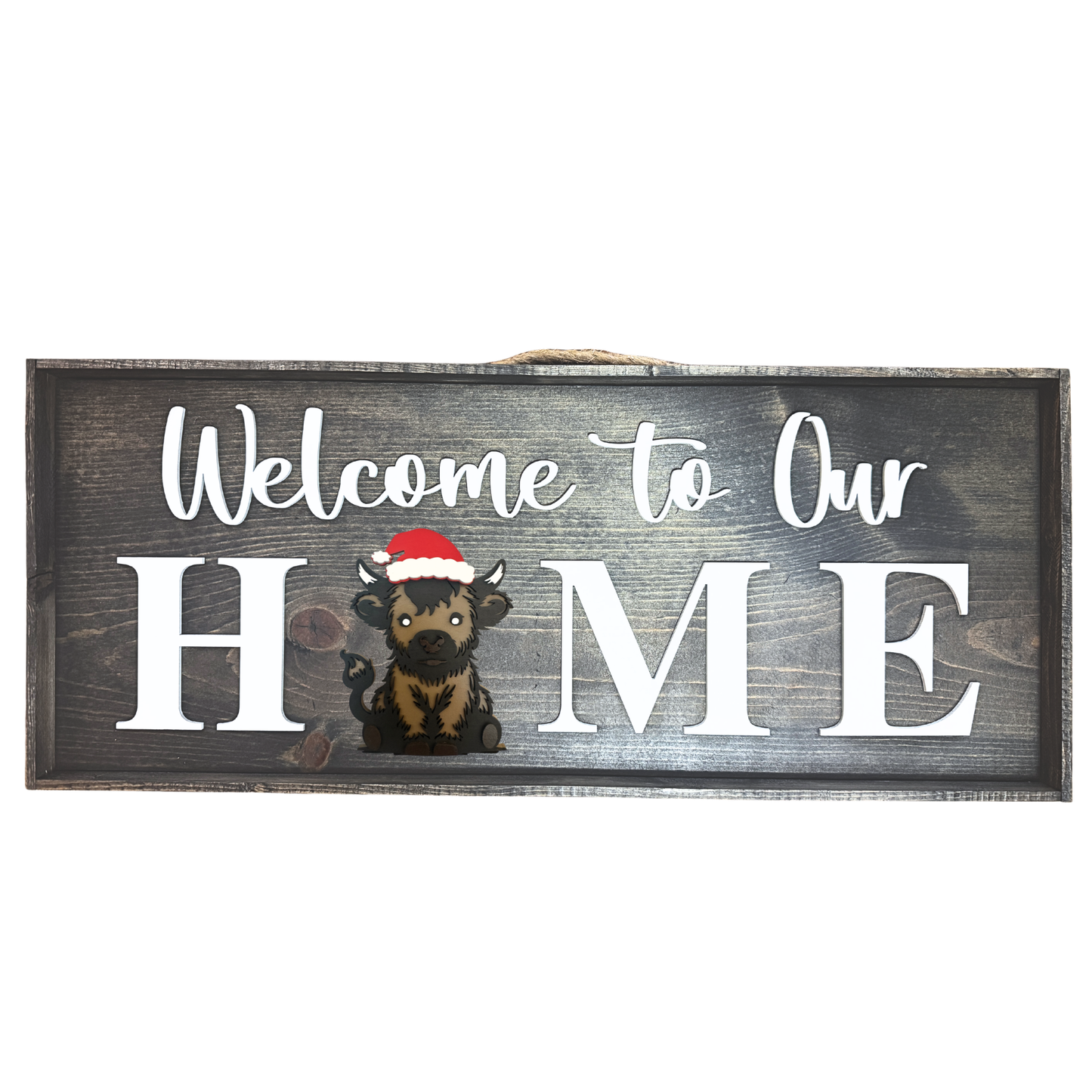 Highland Cow Christmas - Magnet